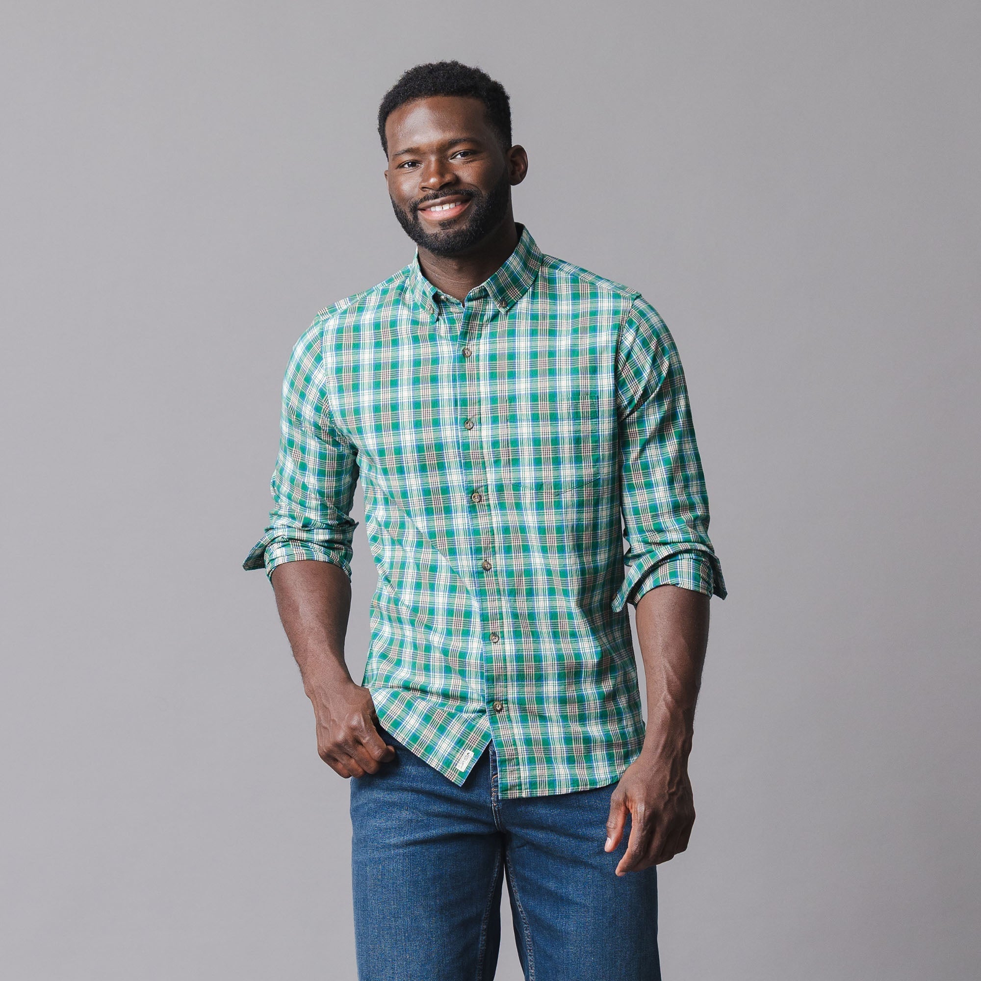 Organic Stretch Poplin Shirt