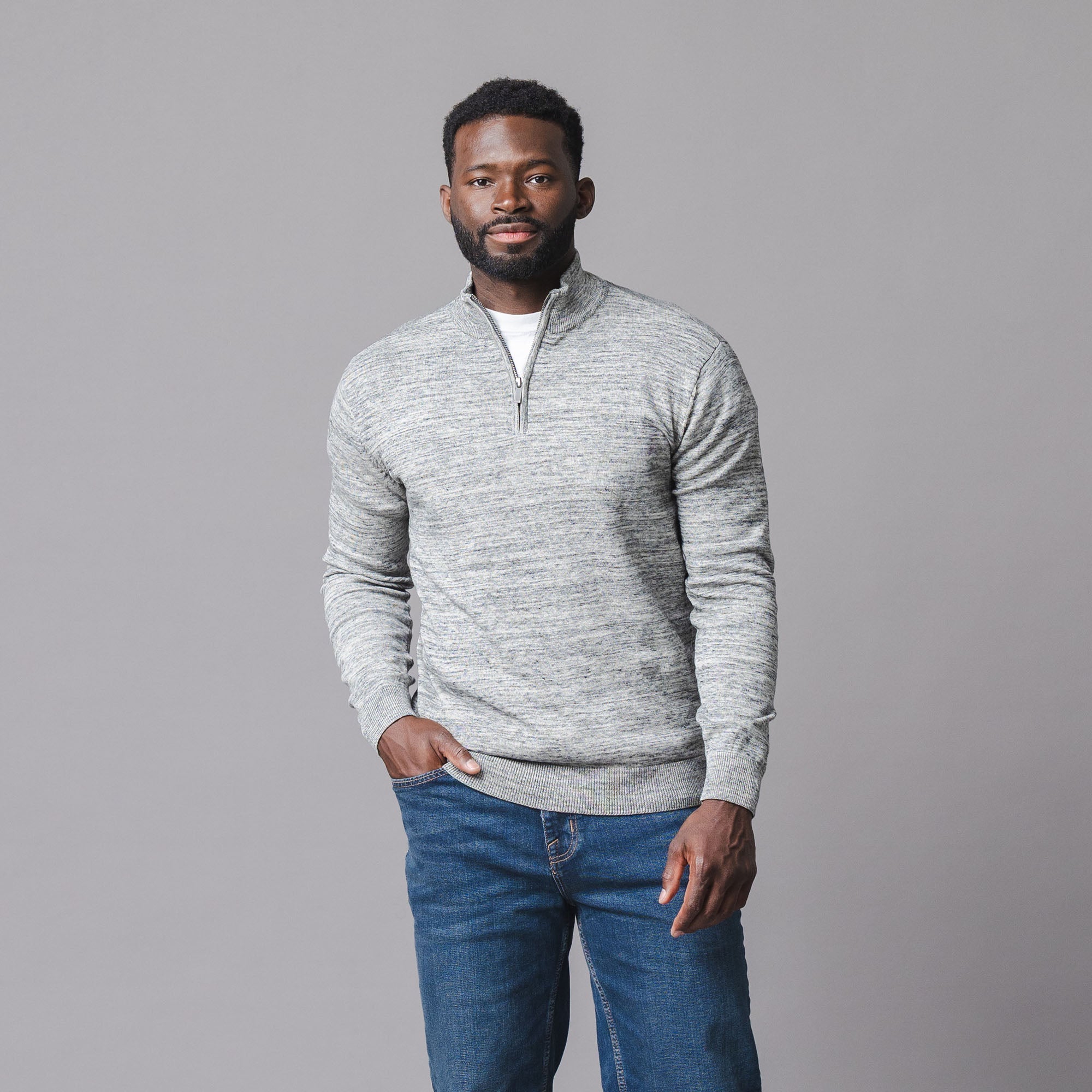 Organic Half Zip Pullover