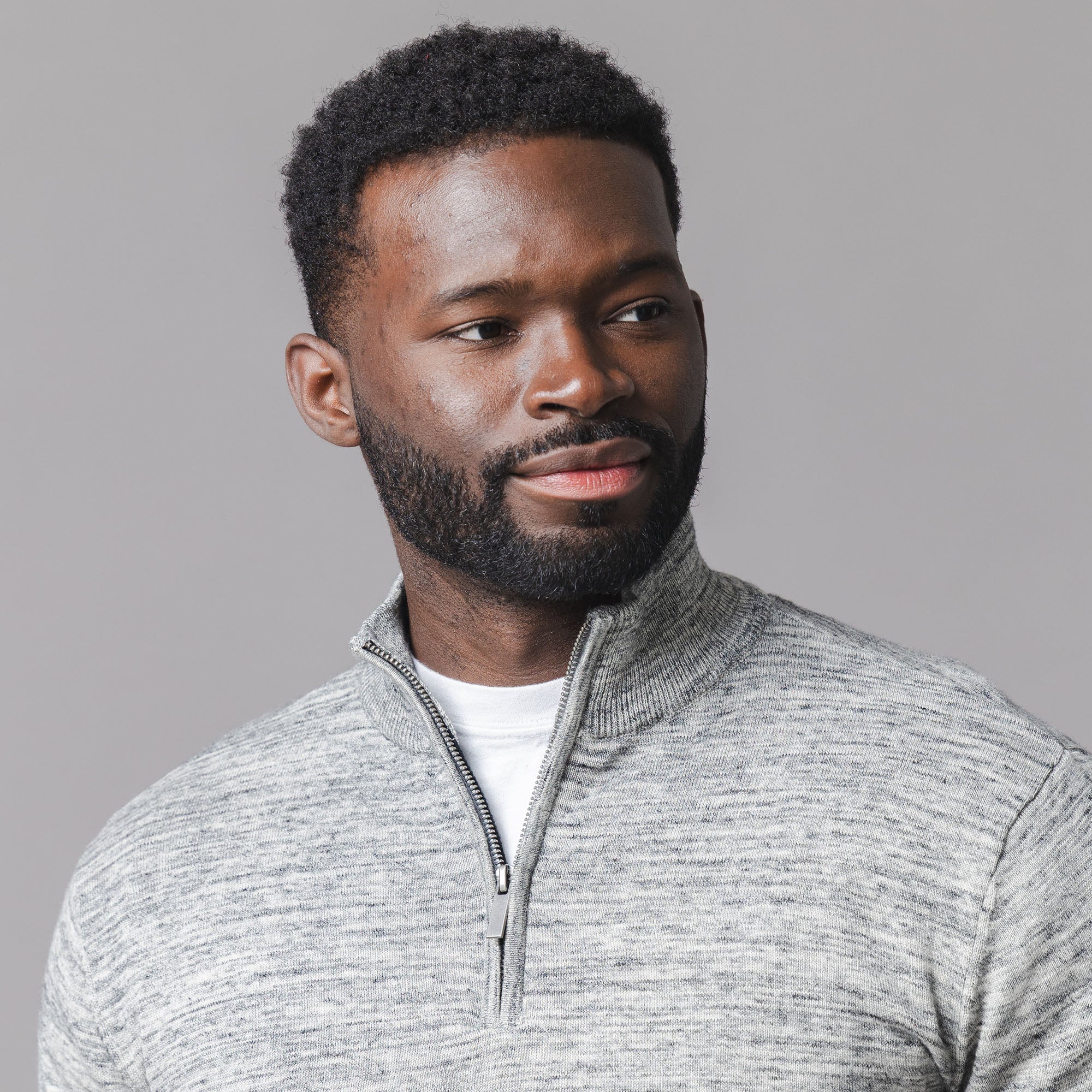 Organic Half Zip Pullover