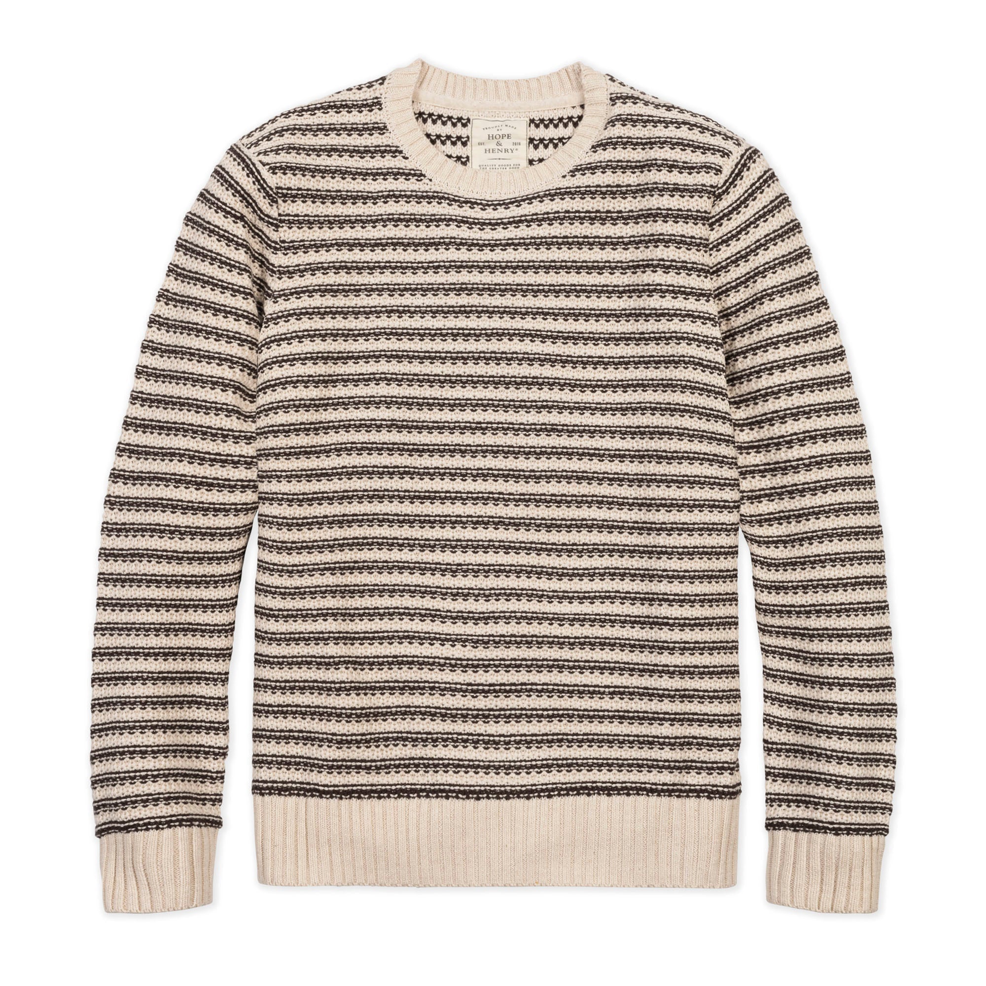 Organic Crew Neck Sweater