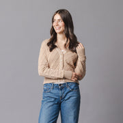 Organic V-neck Cardigan