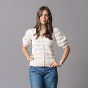 Organic Puff Sleeve Sweater