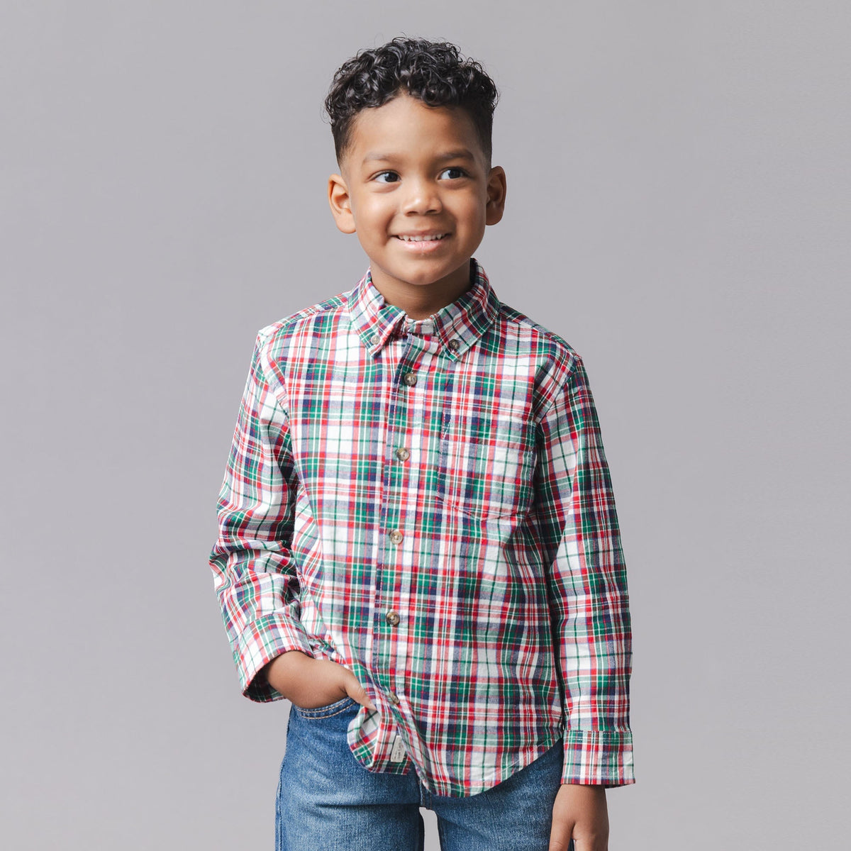 Organic Stretch Poplin Shirt