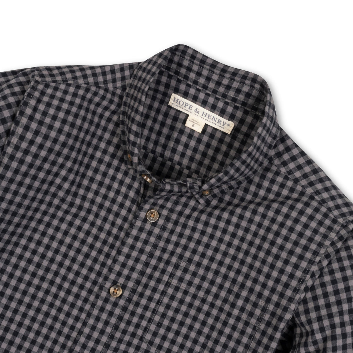 Organic Stretch Poplin Shirt