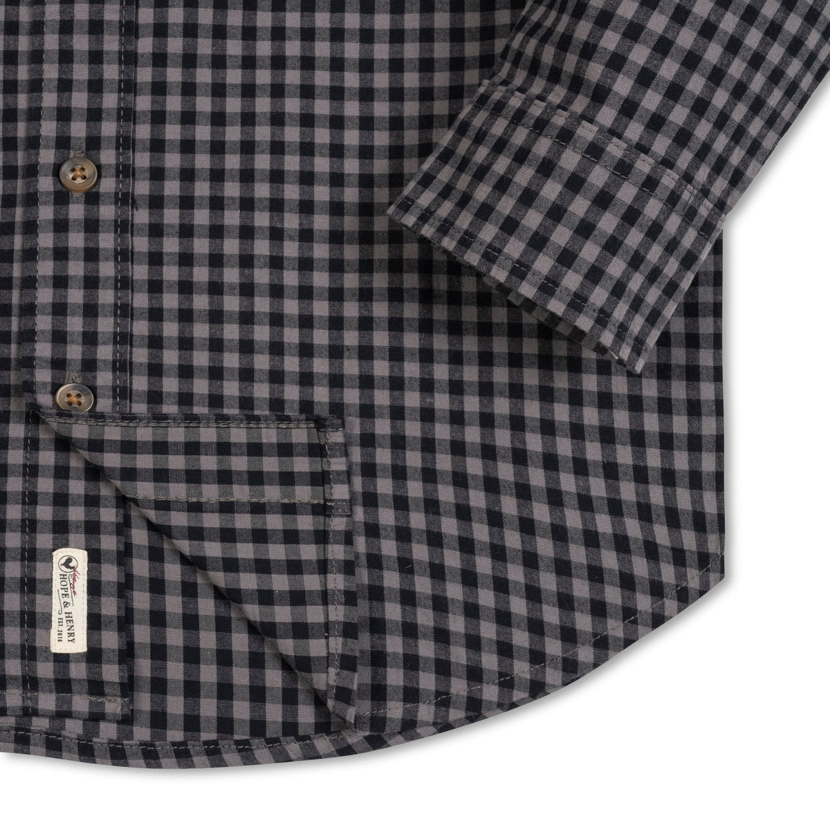Organic Stretch Poplin Shirt