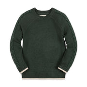 Organic Raglan Crew Neck Sweater