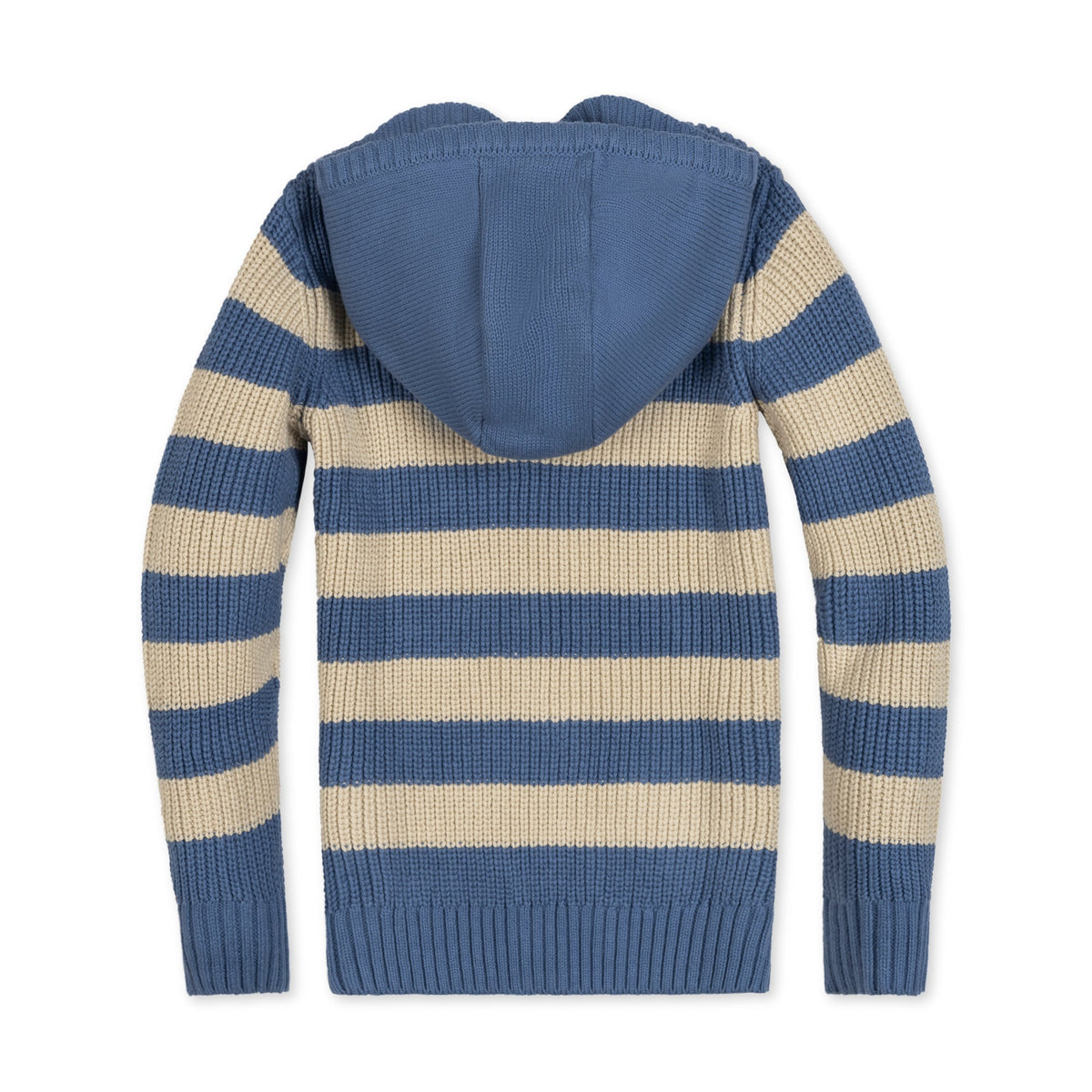 Organic Henley Sweater Hoodie