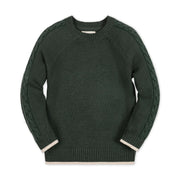 Organic Raglan Crew Neck Sweater