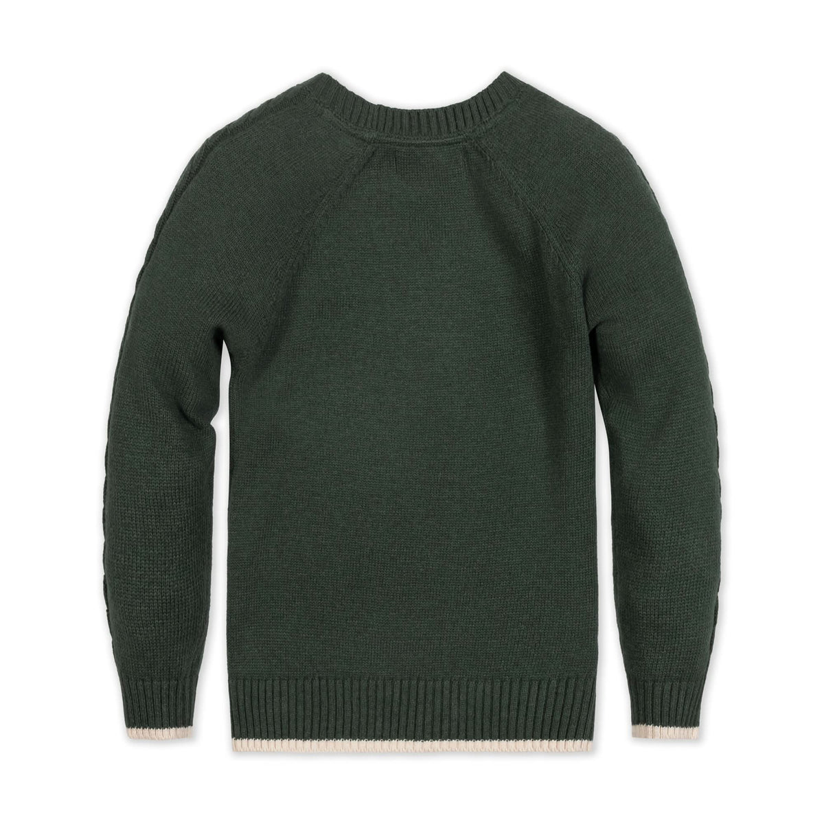 Organic Raglan Crew Neck Sweater