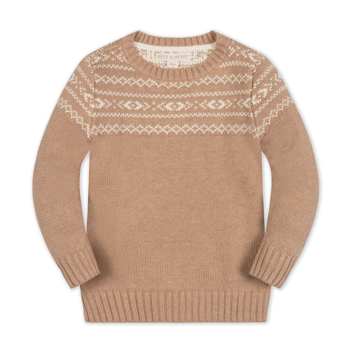 Organic Fair Isle Sweater