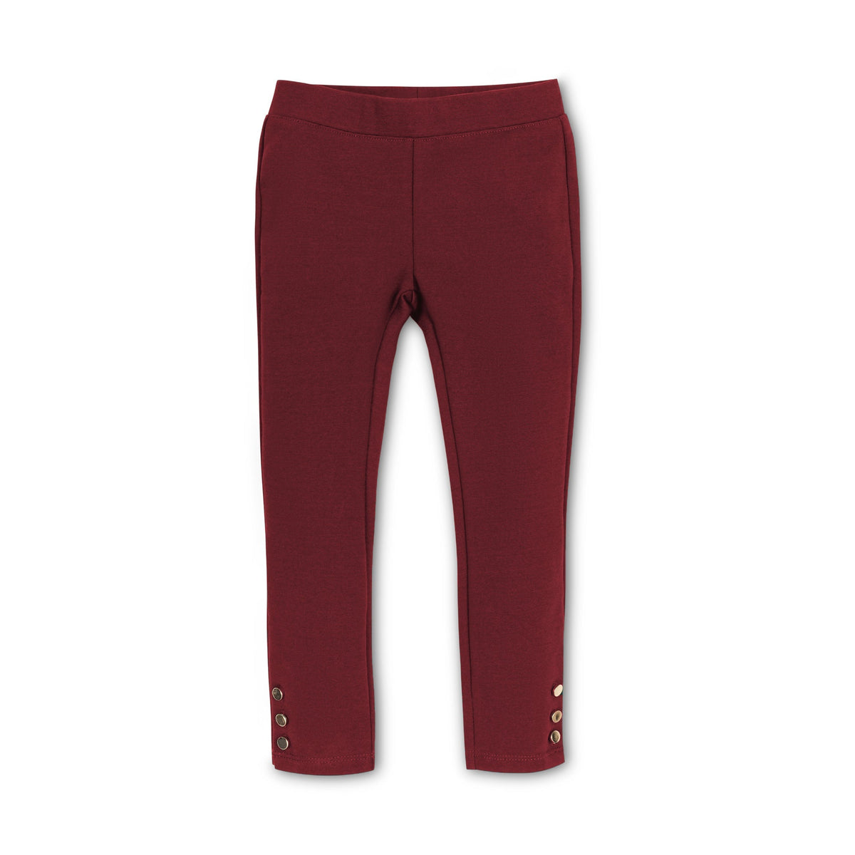 Button Cuff Ponte Pant