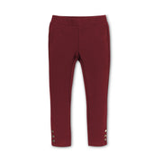 Button Cuff Ponte Pant