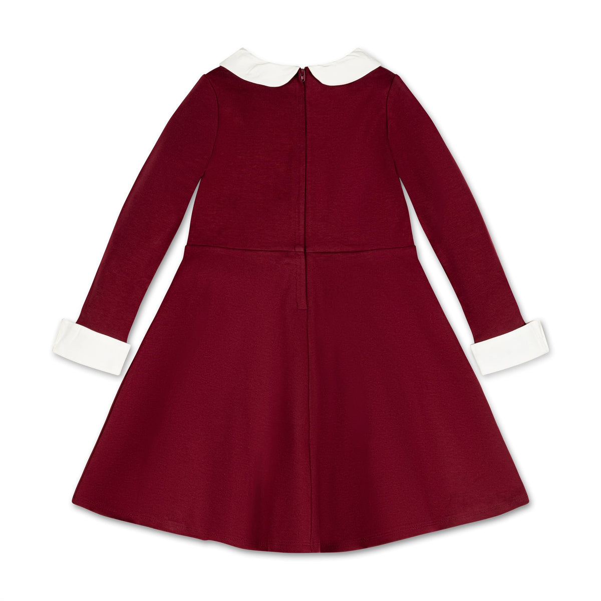 French Look Ponte Dress With Bow