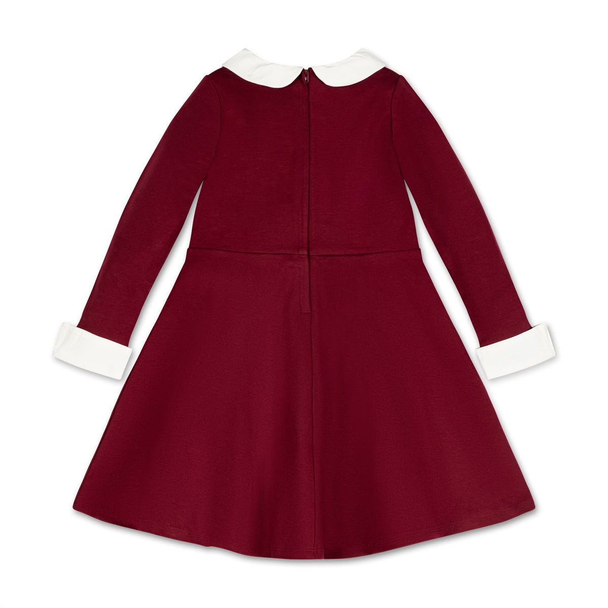 French Look Ponte Dress With Bow