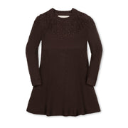 Organic Bobble Yoke Sweater Dress