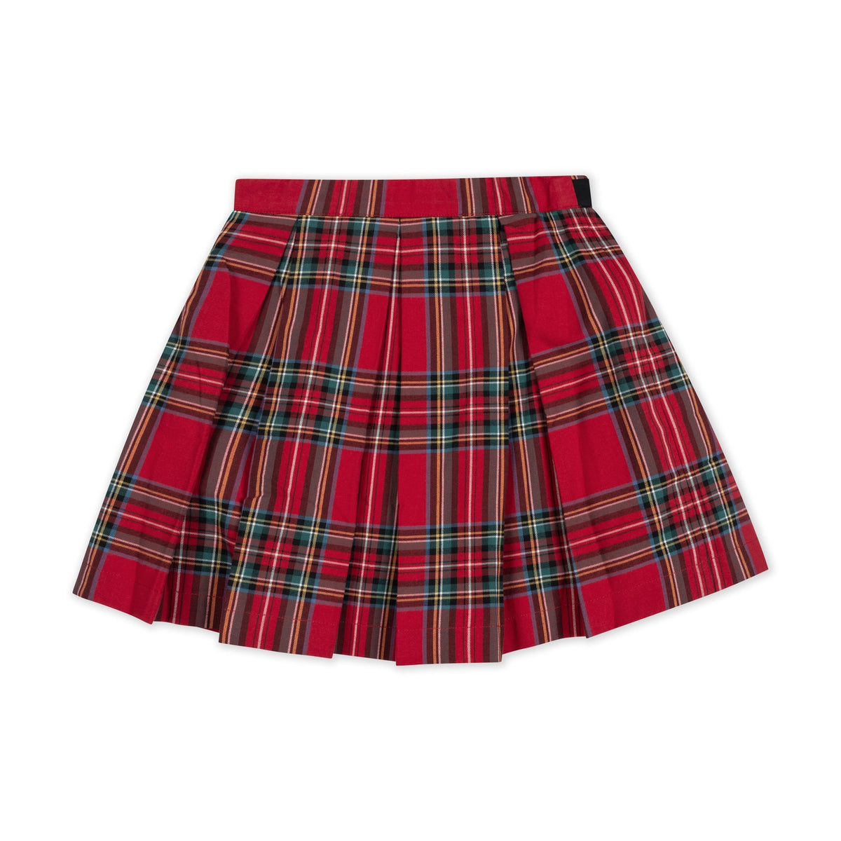 Organic Pleated Party Skirt With Bow