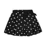 Organic Pleated Party Skirt With Bow
