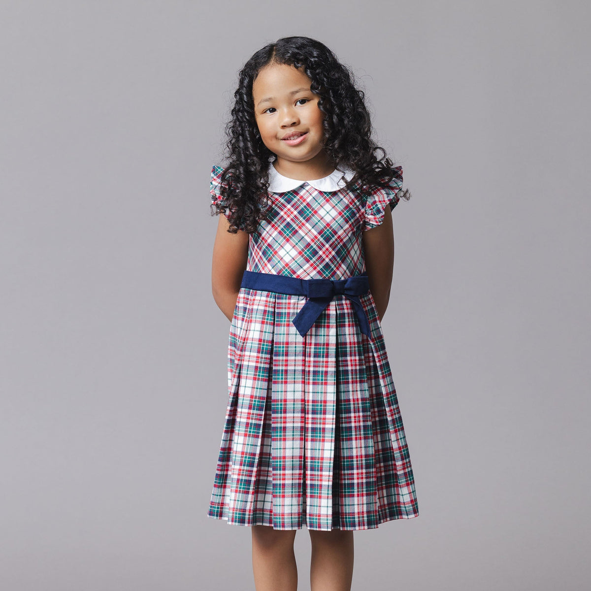 Organic Peter Pan Collar Party Dress