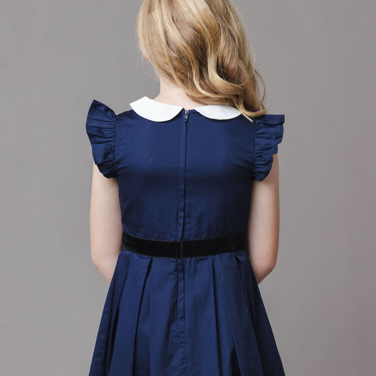 Organic Peter Pan Collar Party Dress