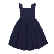 Organic Pleated Sateen Party Dress