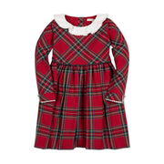 Organic Ruffle Collar Party Dress