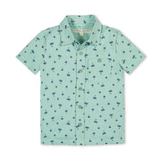 Organic Jersey Button Down Shirt