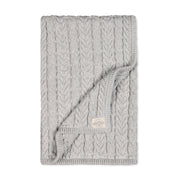 Organic Cable Knit Blanket