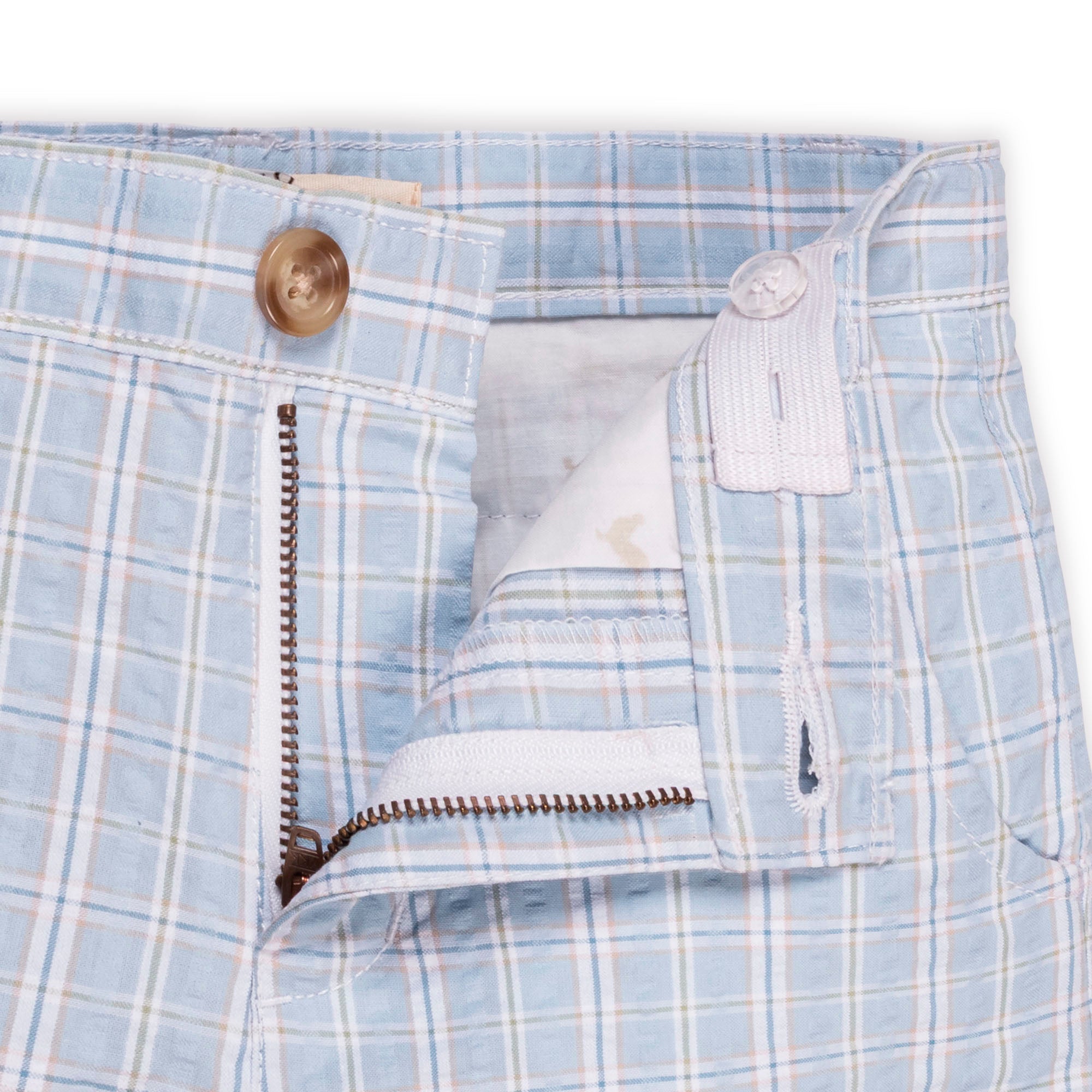 Organic Seersucker Short