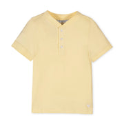 Organic Short Sleeve Henley Tee