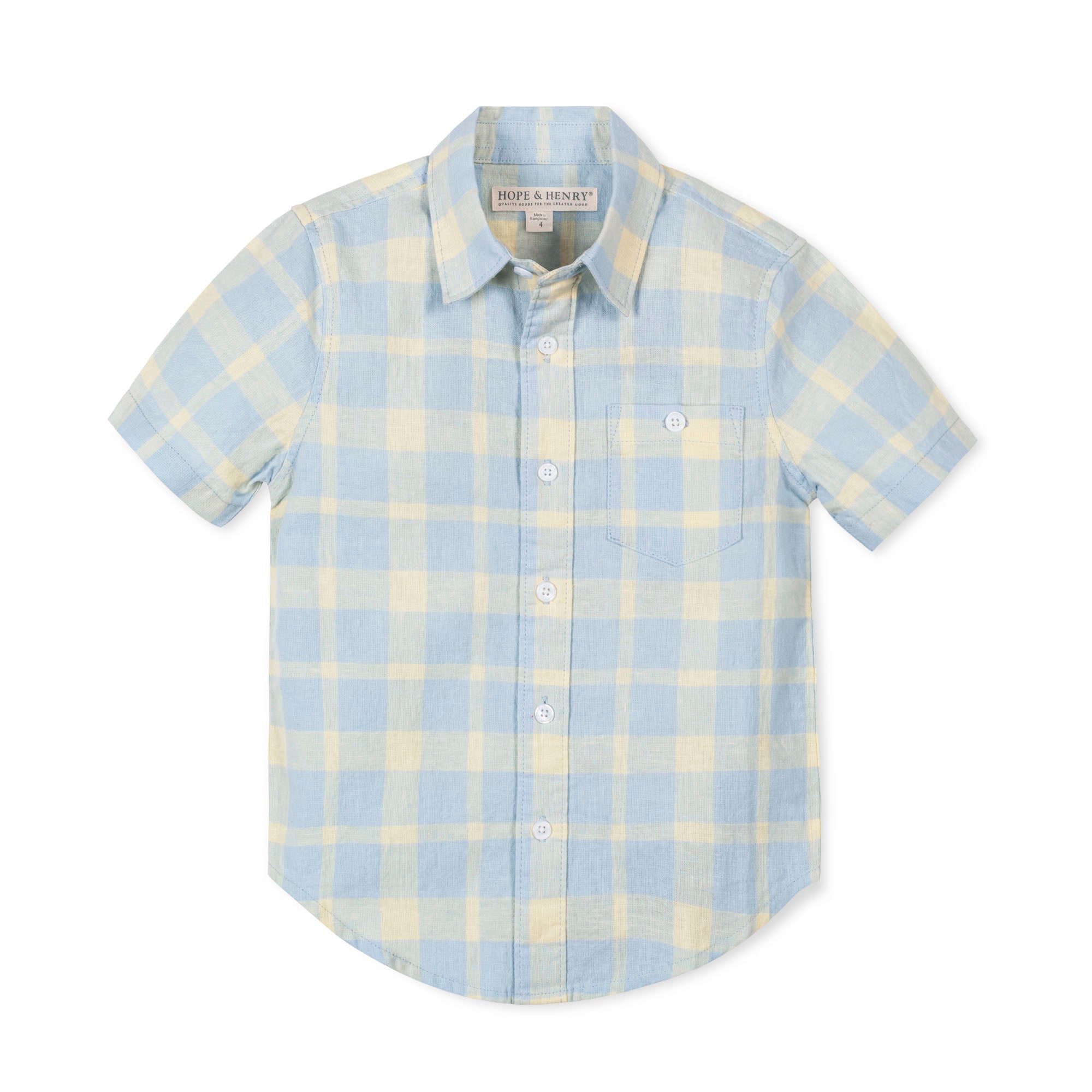Linen Short Sleeve Shirt