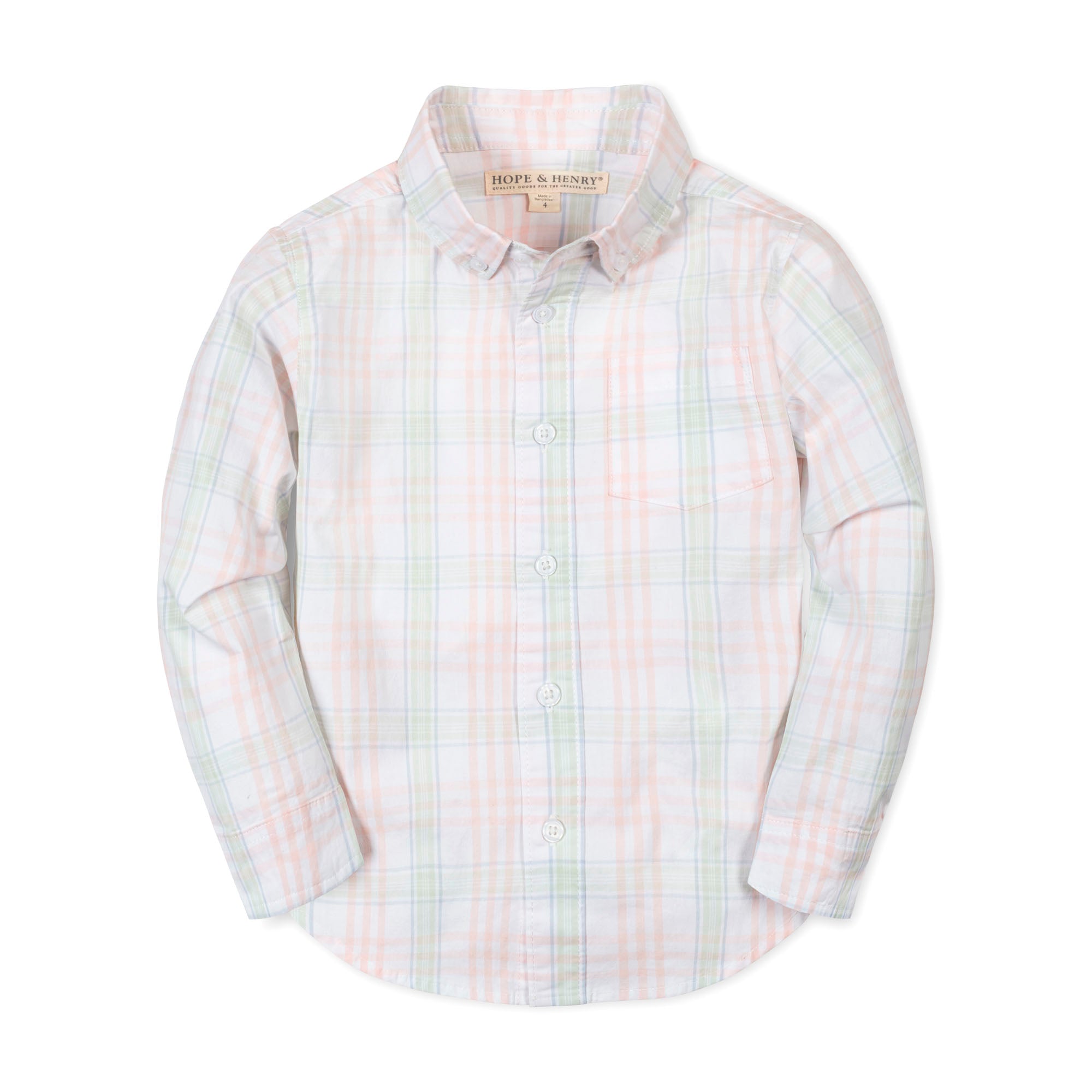 Organic Stretch Poplin Shirt