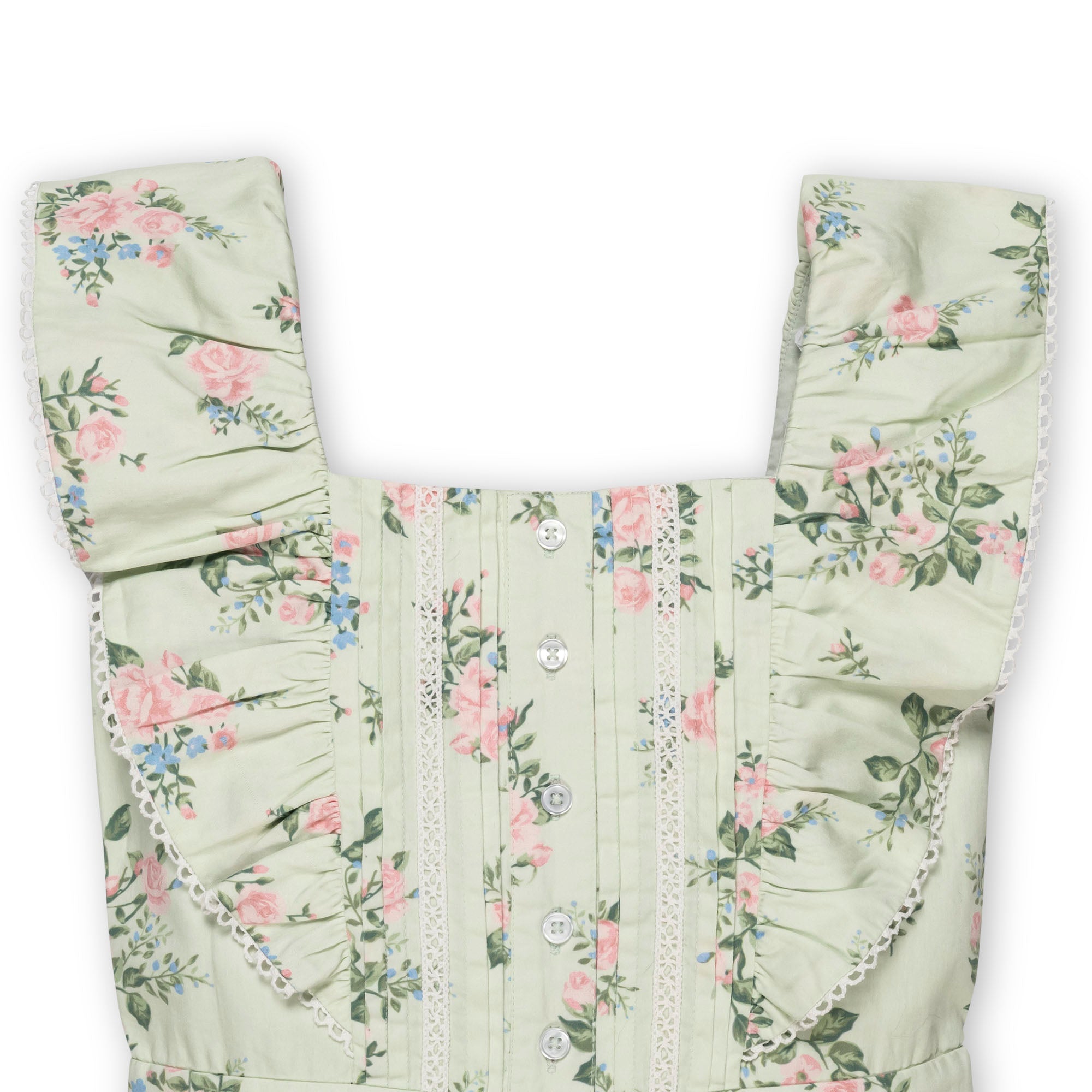 Organic Flutter Sleeve Jumpsuit