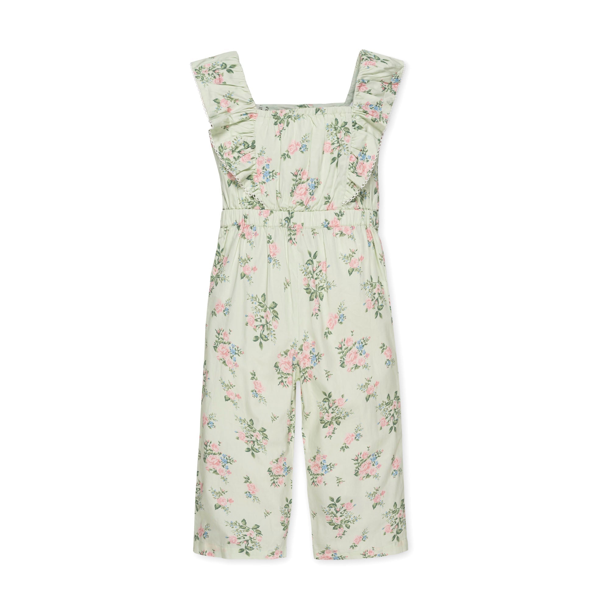 Organic Flutter Sleeve Jumpsuit