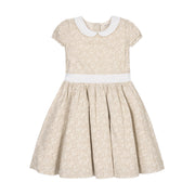 Linen Dress With Peter Pan Collar