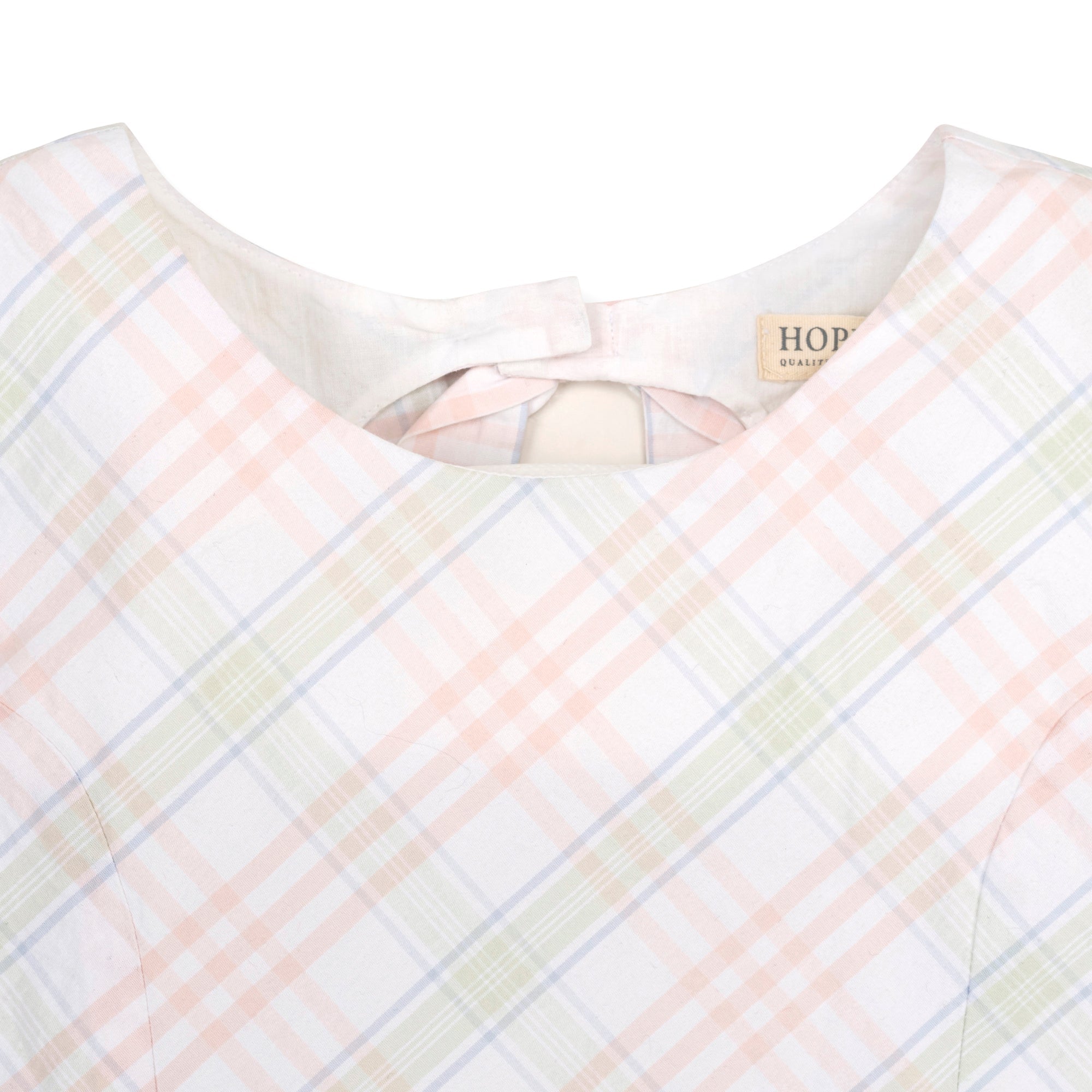 Organic Button Back Party Dress