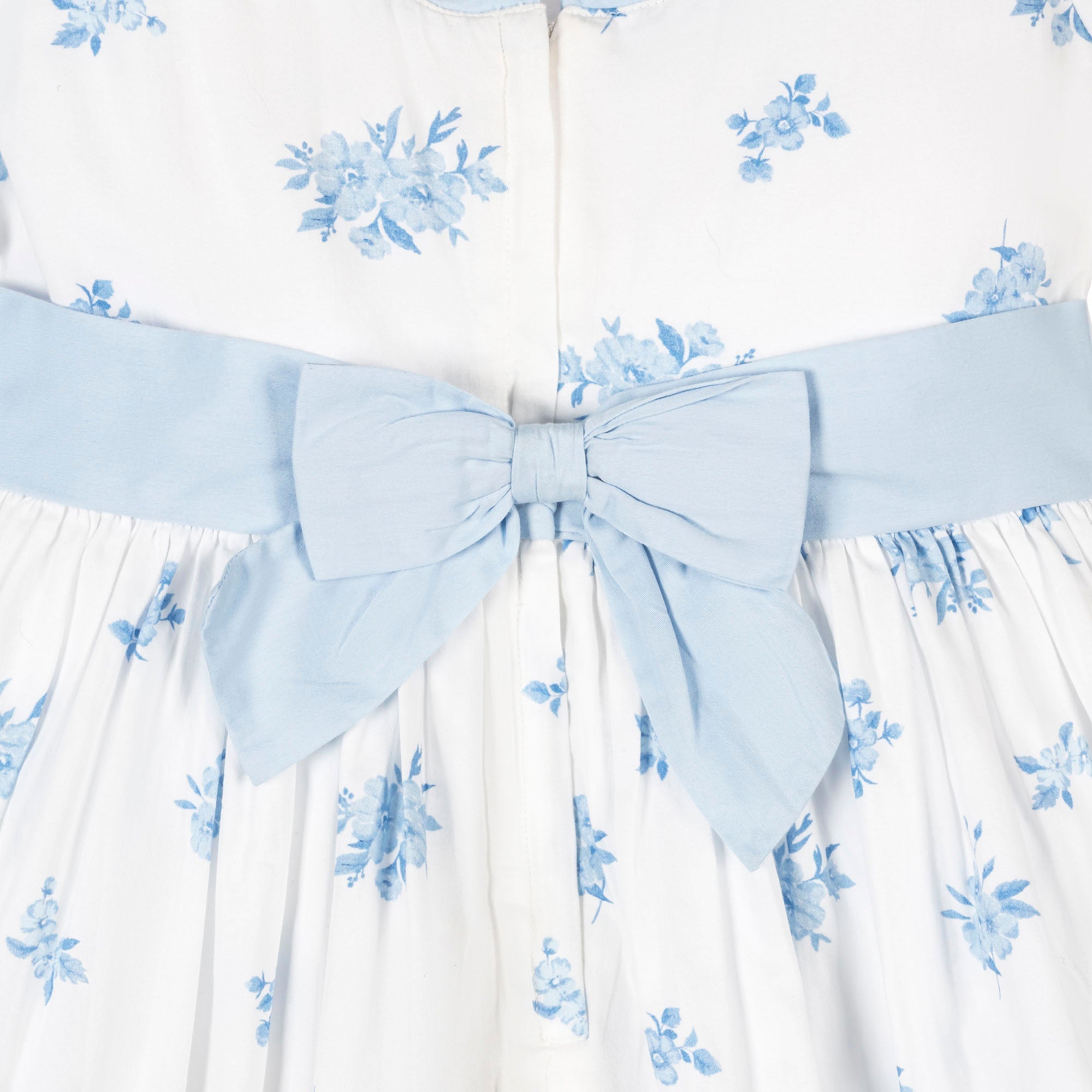 Organic Puff Sleeve Sateen Dress