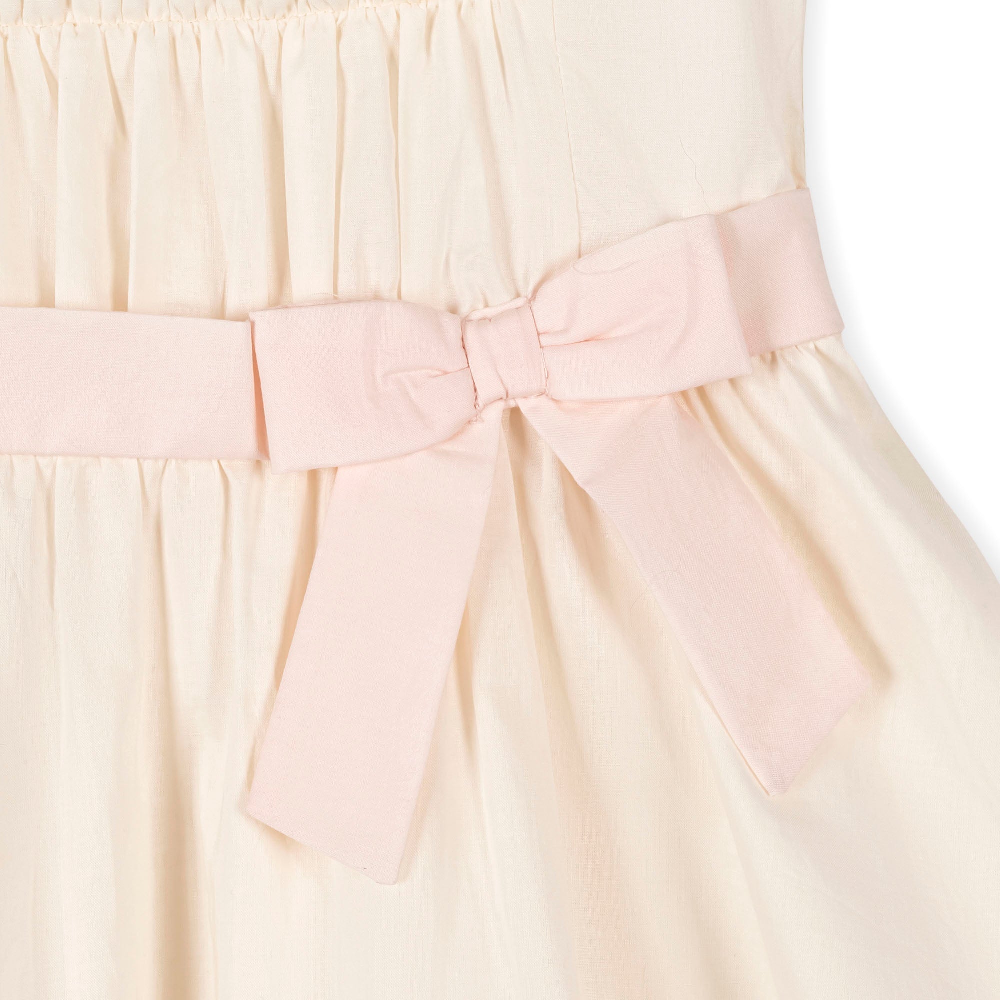 Organic Puff Sleeve Tiered Party Dress