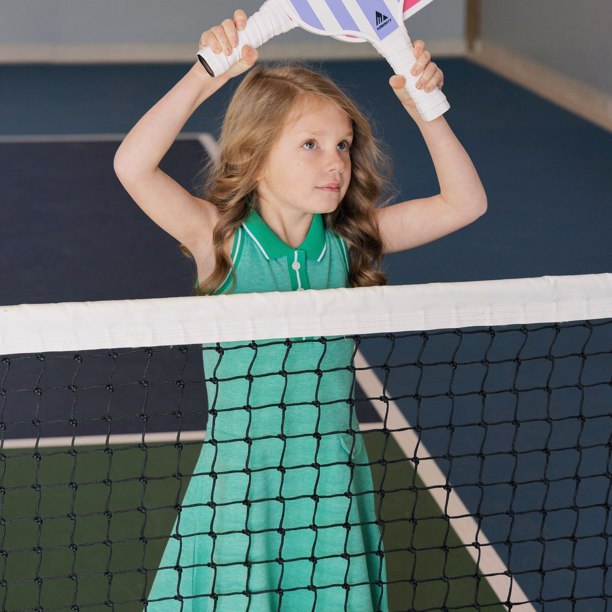 Organic Pique Polo Dress