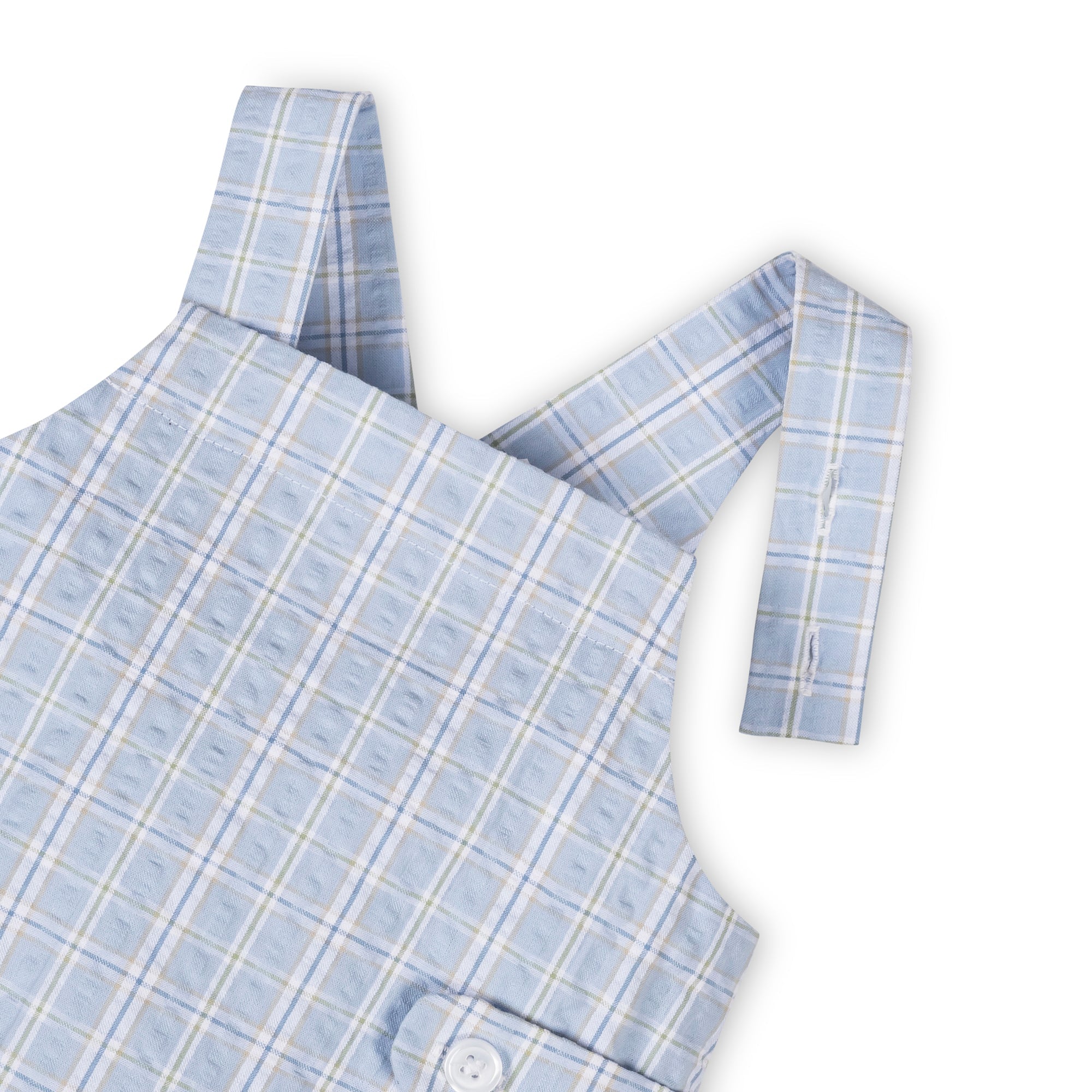 Organic Seersucker Overall