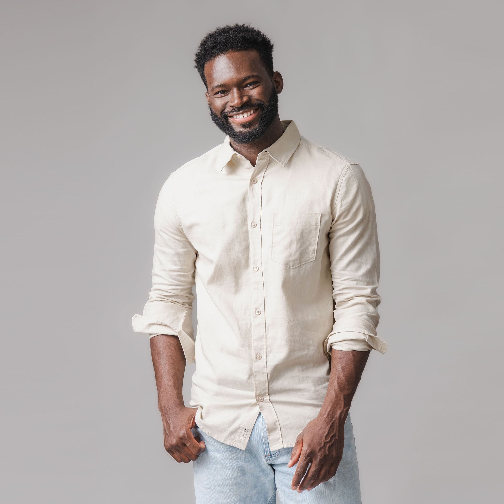 Linen Button Down Shirt