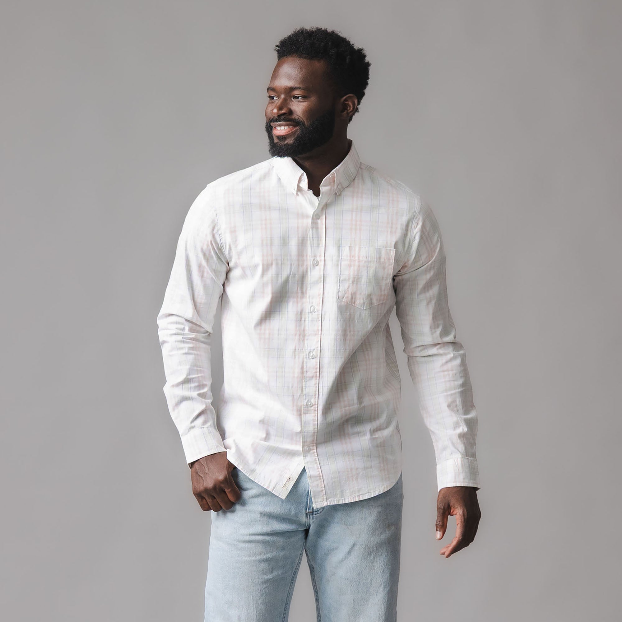 Organic Stretch Poplin Shirt
