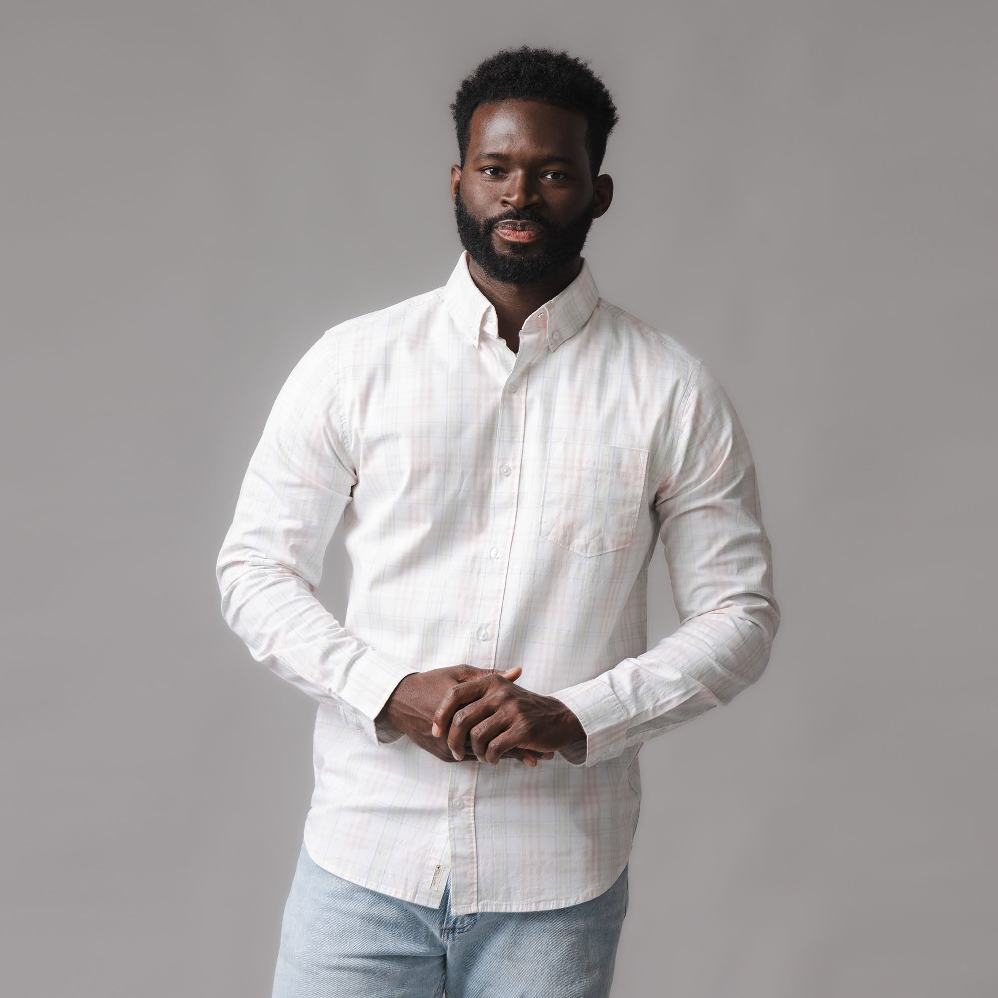 Organic Stretch Poplin Shirt