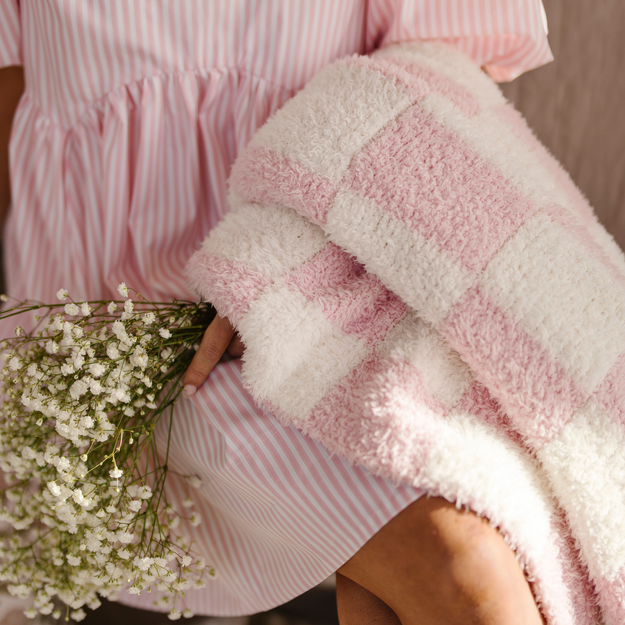 Double-layer Bamboni® Throw Blankets