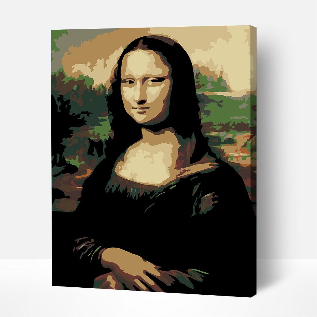 Joconda – Paint By Numbers Kit | Artwille | 14x18 Inch Canvas