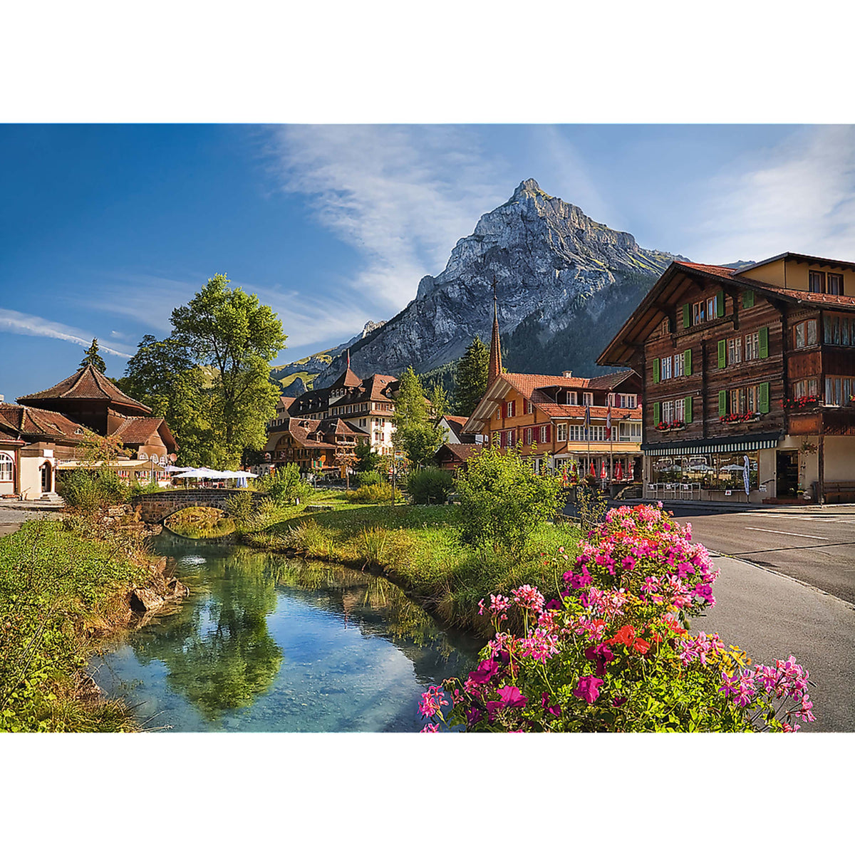 Red Alps In The Summer 2000 Piece Puzzle