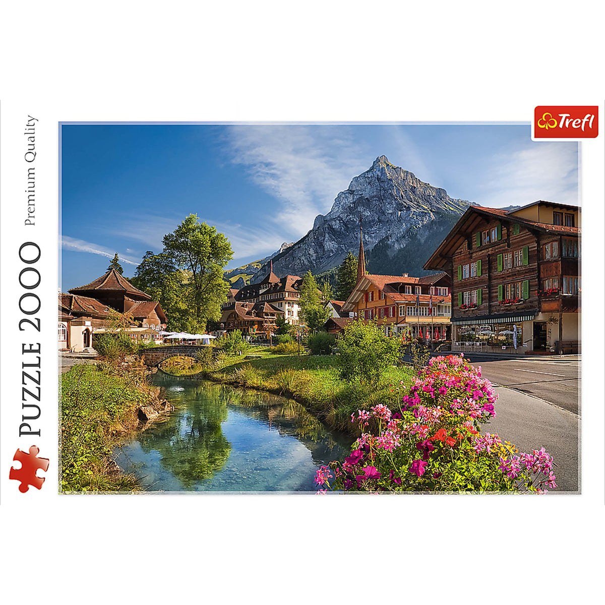 Red Alps In The Summer 2000 Piece Puzzle