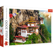 Red Tiger's Nest, Bhutan 2000 Piece Puzzle