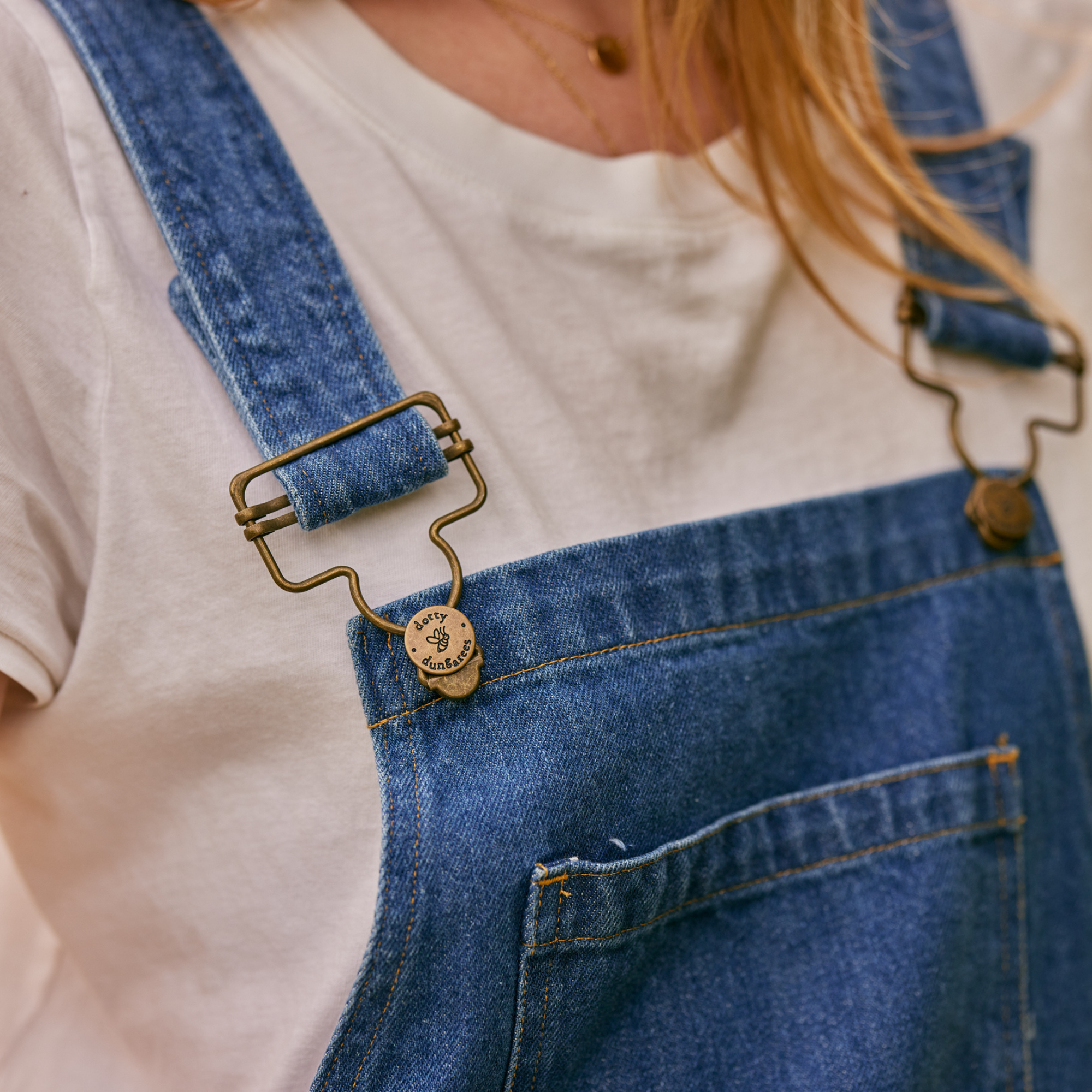 Adult Classic Stonewash Denim Overalls