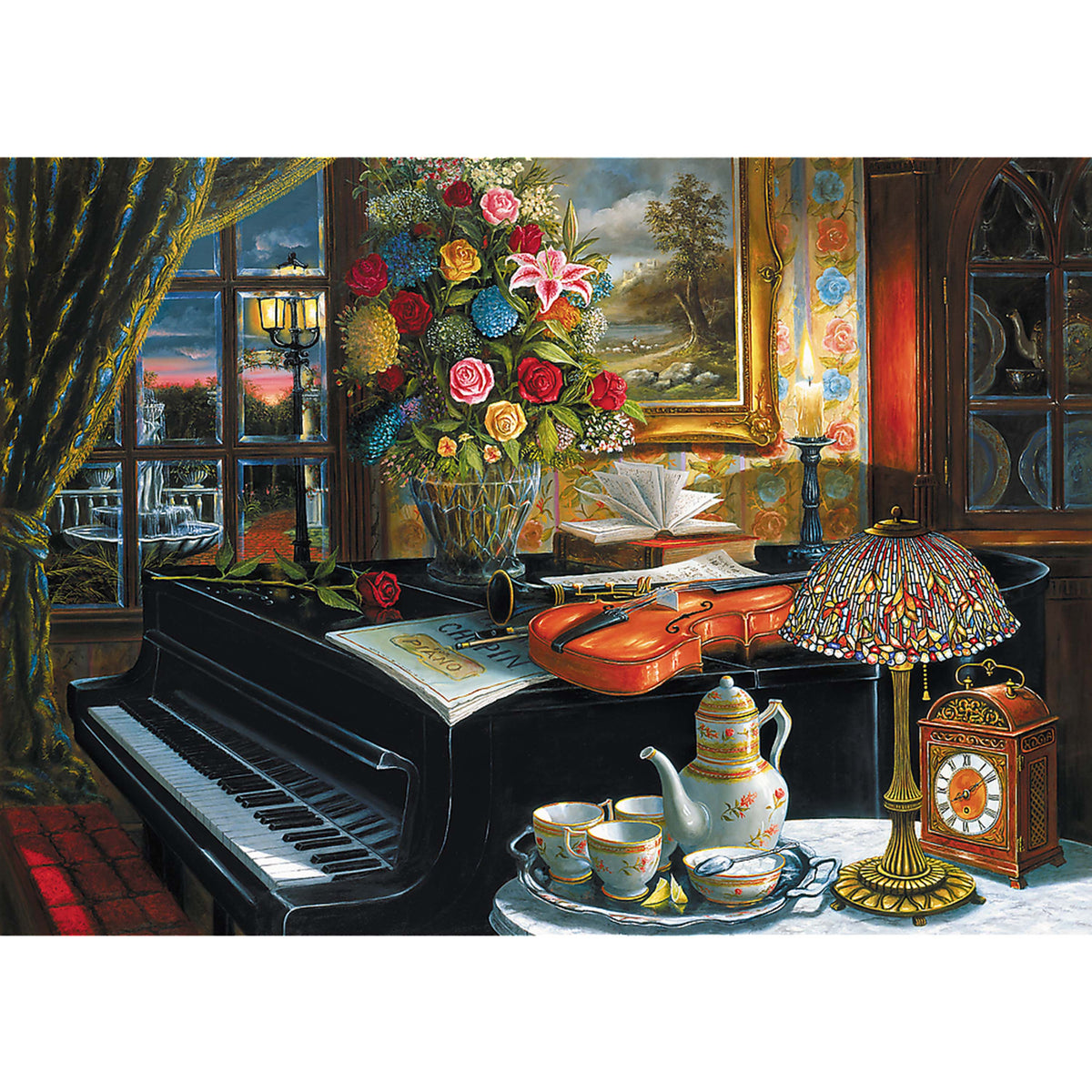 Red 2000 Piece Puzzle - Sounds Of Music/ Mhs