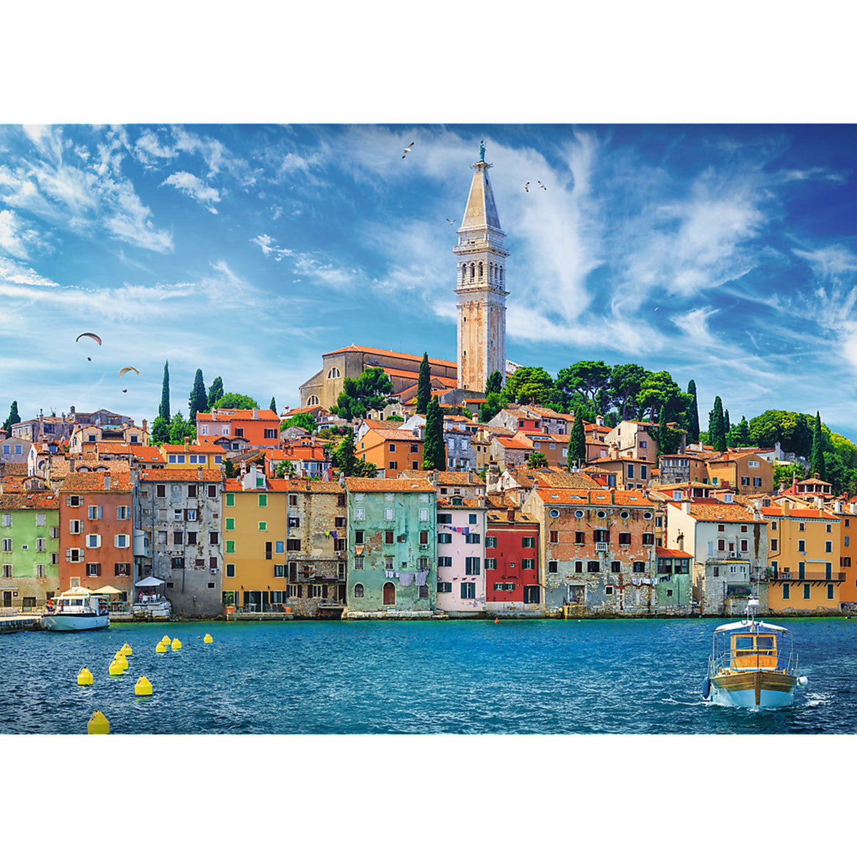Red Rovinj, Croatia 2000 Piece Puzzle